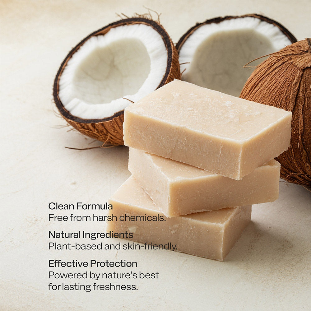 Men's Clean Fresh Natural Tallow Bergamont Deodorant Stick Every Day Essentials Collection