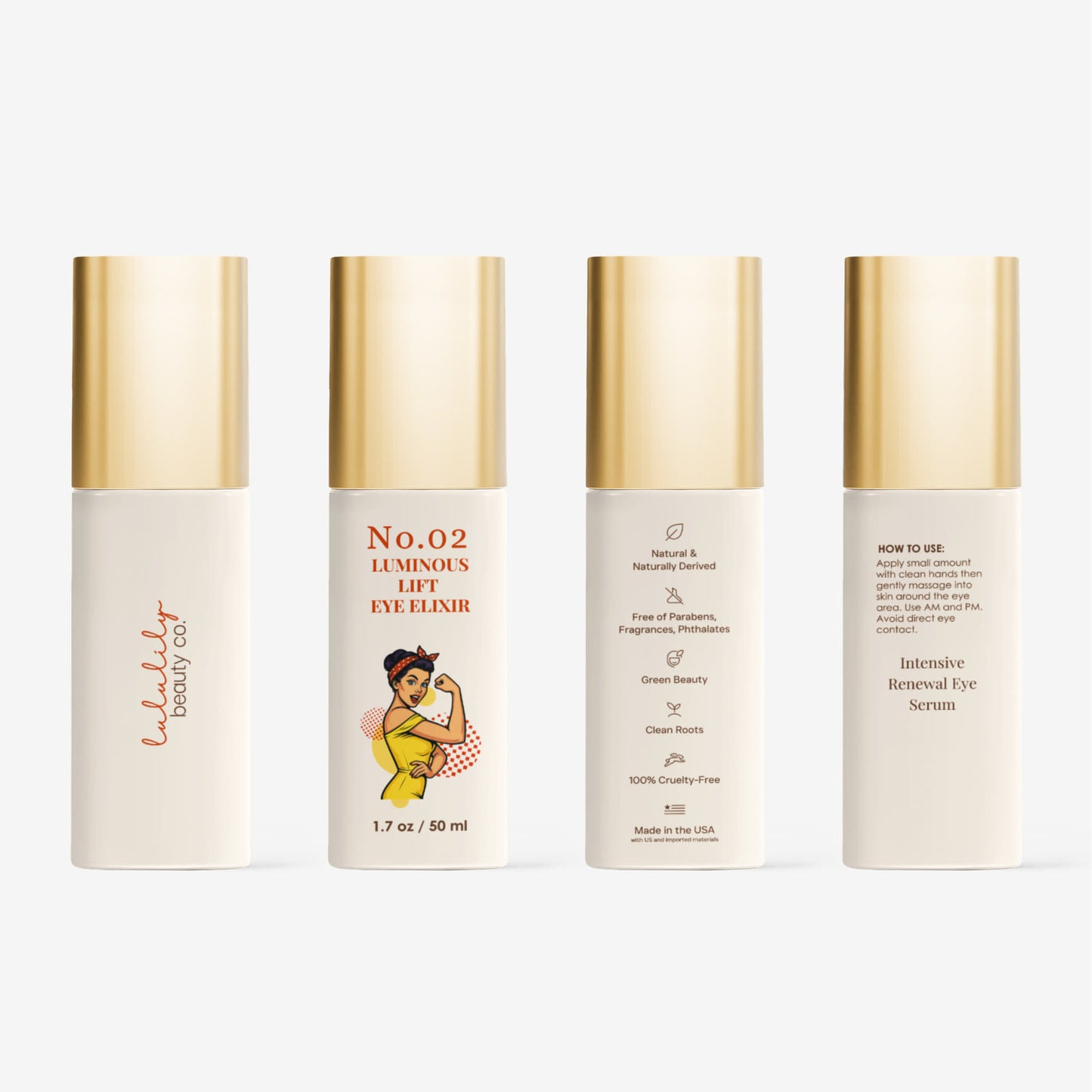 No. 02 Limited Edition Brighten+Firm Eye Serum: Intensive Renewal