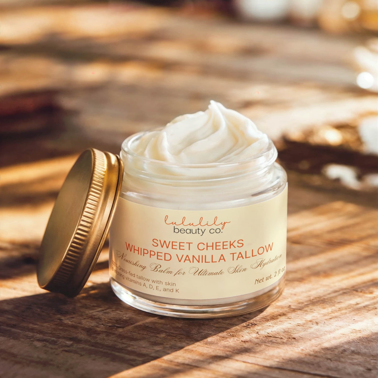 Every Day Essentials Whipped Grass-Fed Tallow Balm with Vanilla Bean