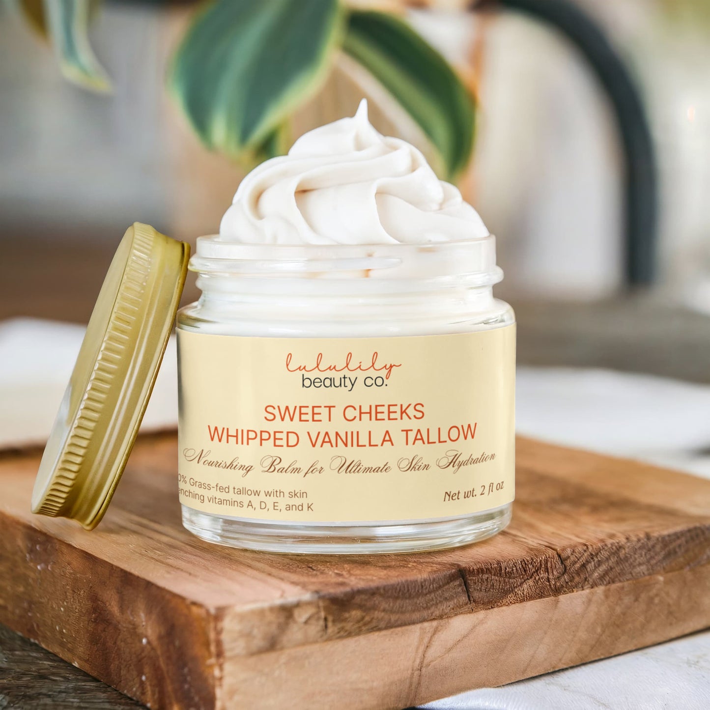 Every Day Essentials Whipped Grass-Fed Tallow Balm with Vanilla Bean