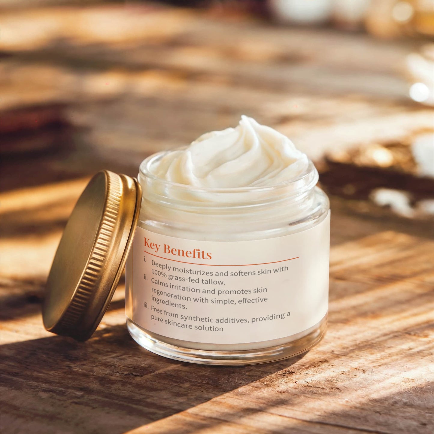 Every Day Essentials Whipped Grass-Fed Tallow Balm with Vanilla Bean