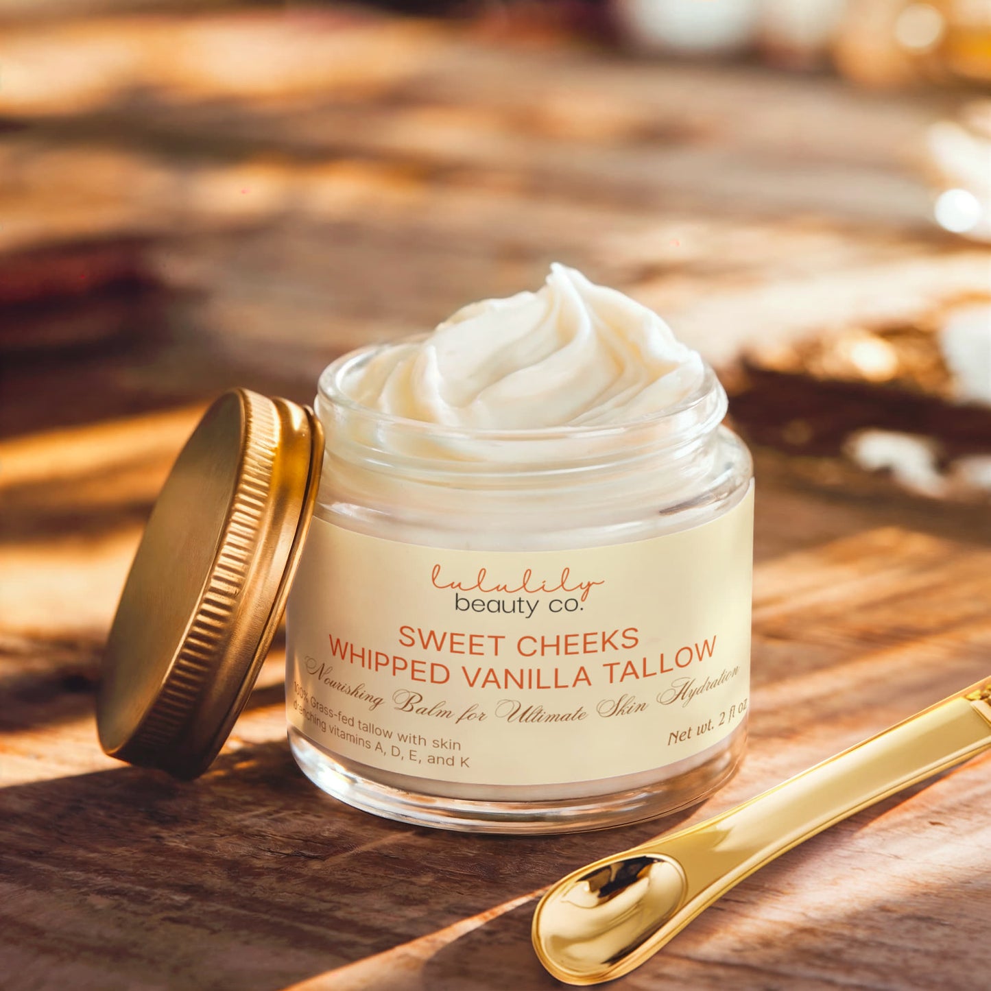 Every Day Essentials Whipped Grass-Fed Tallow Balm with Vanilla Bean