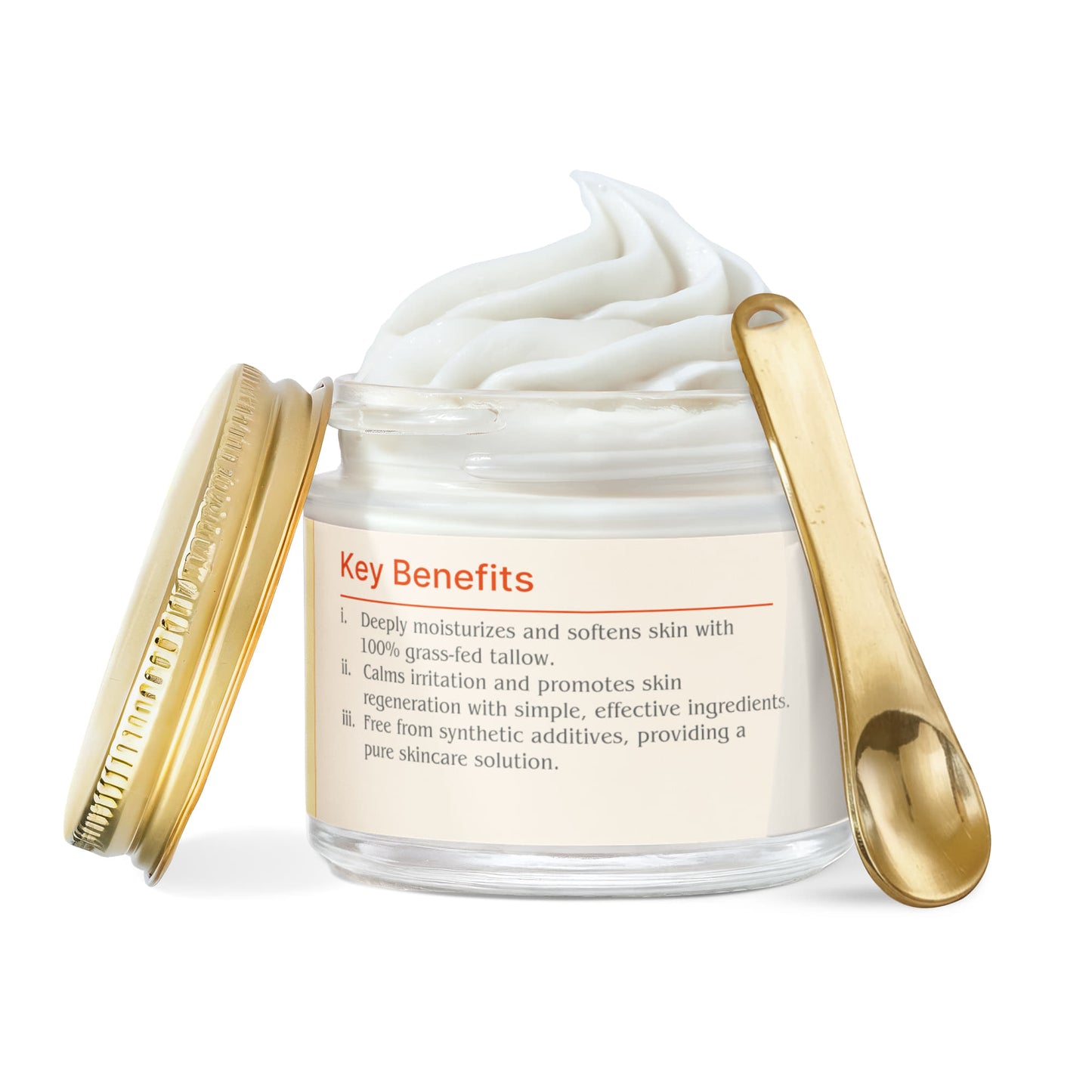 Limited Edition ✨ Whipped Grass-Fed Tallow Balm with Vanilla Bean