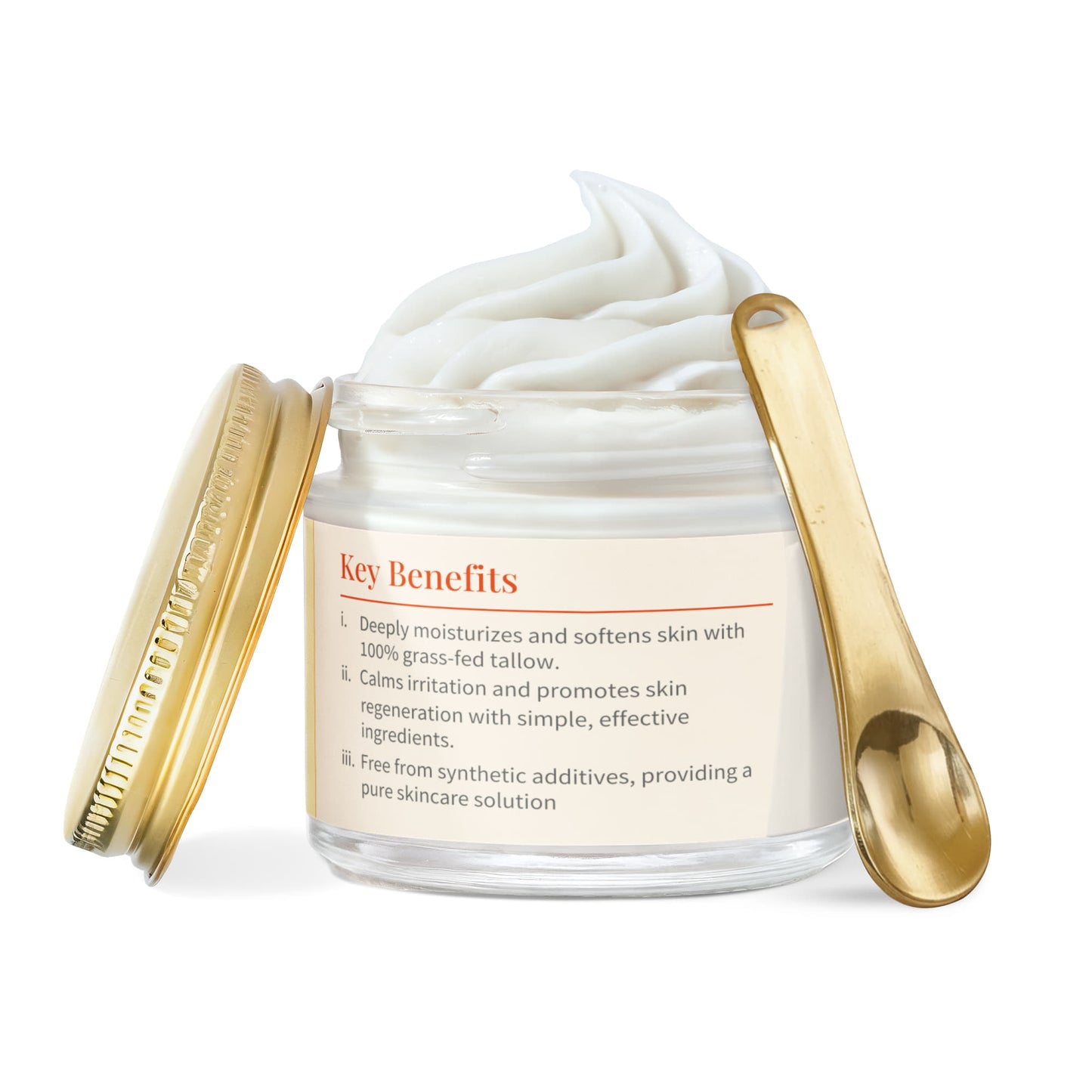 Every Day Essentials Whipped Grass-Fed Tallow Balm with Vanilla Bean