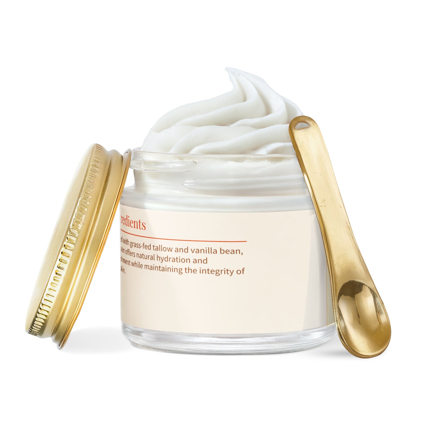 Every Day Essentials Whipped Grass-Fed Tallow Balm with Vanilla Bean