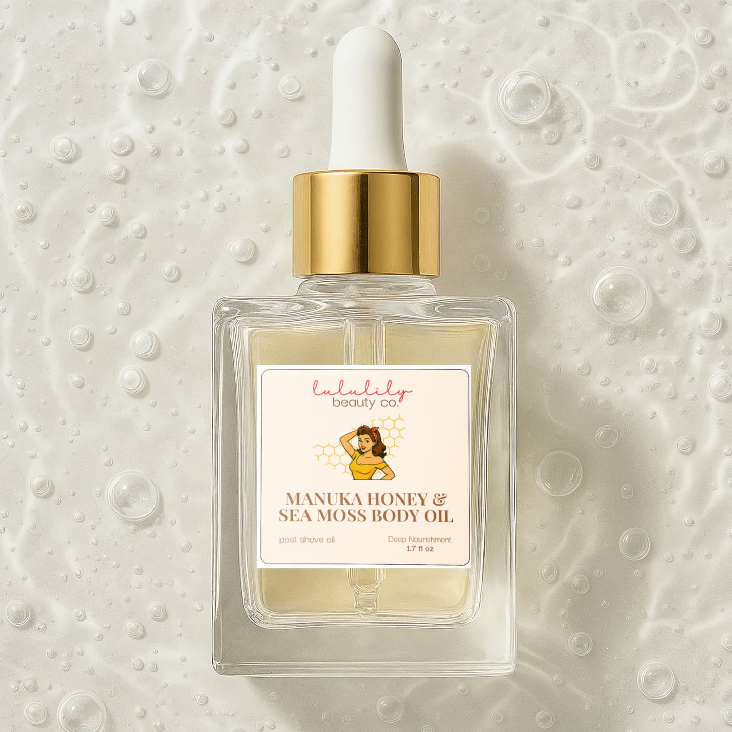 Refined Elegance Manuka Honey Sea Moss Post-Shave Oil ✨Limited Edition ✨