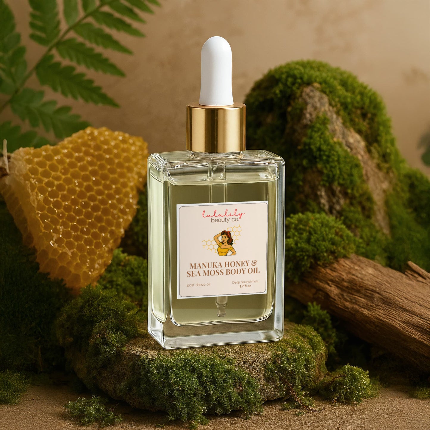 Refined Elegance Manuka Honey Sea Moss Post-Shave Oil ✨Limited Edition ✨