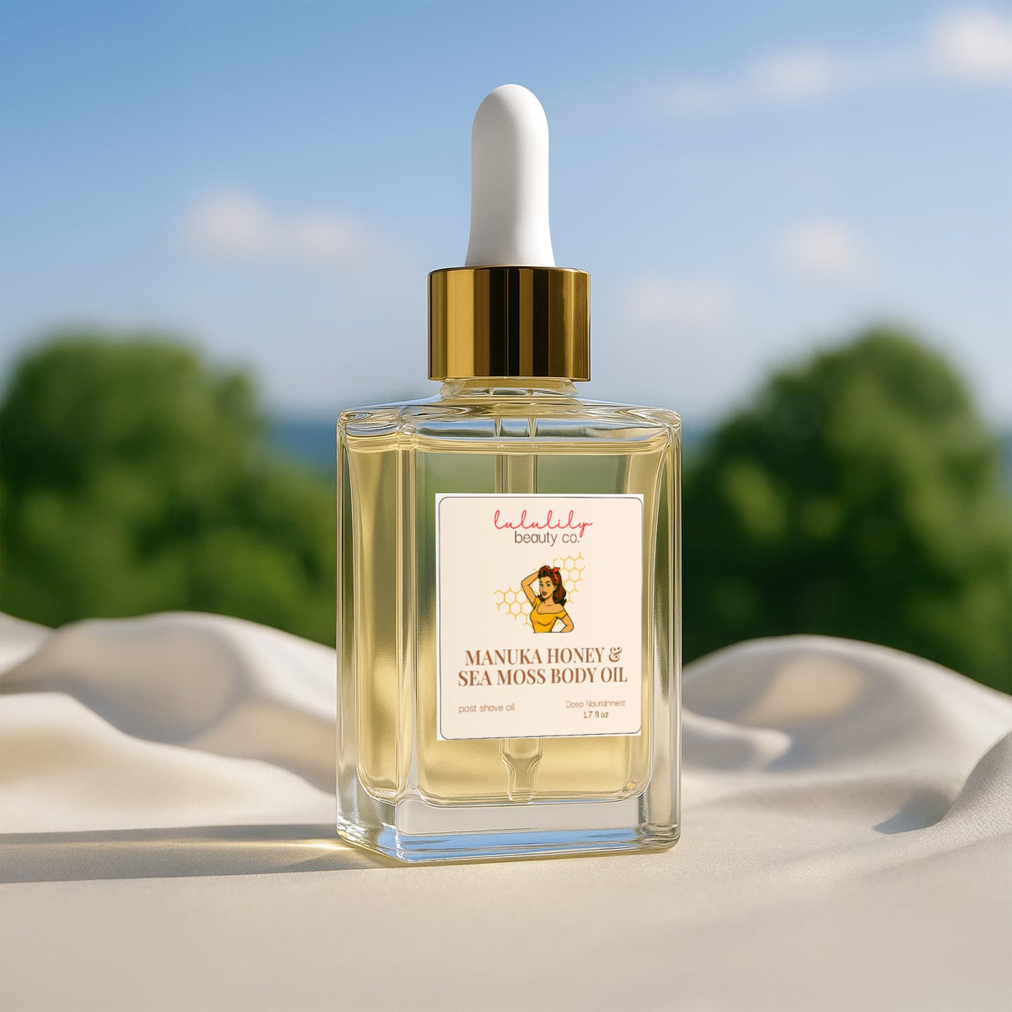 Refined Elegance Manuka Honey Sea Moss Post-Shave Oil ✨Limited Edition ✨