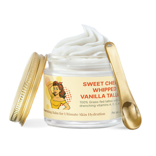 Limited Edition ✨  Whipped Grass-Fed Tallow Balm with Vanilla Bean