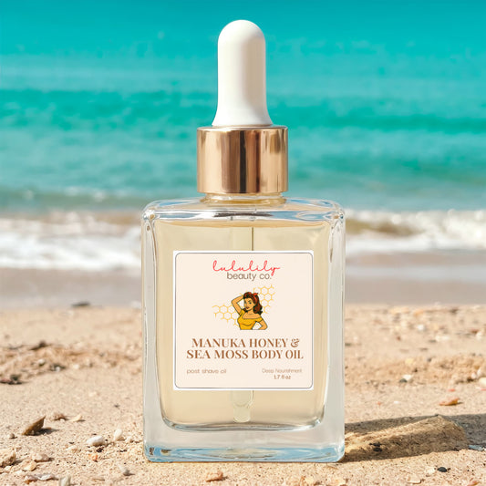 Refined Elegance Manuka Honey Sea Moss Post-Shave Oil ✨Limited Edition ✨